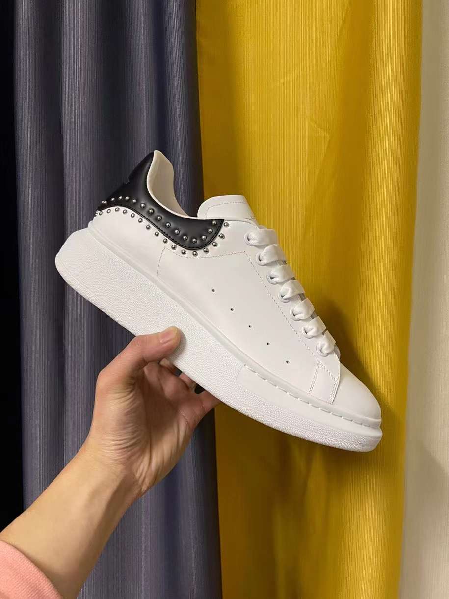 Alexander McQueen Oversized "White Studs"