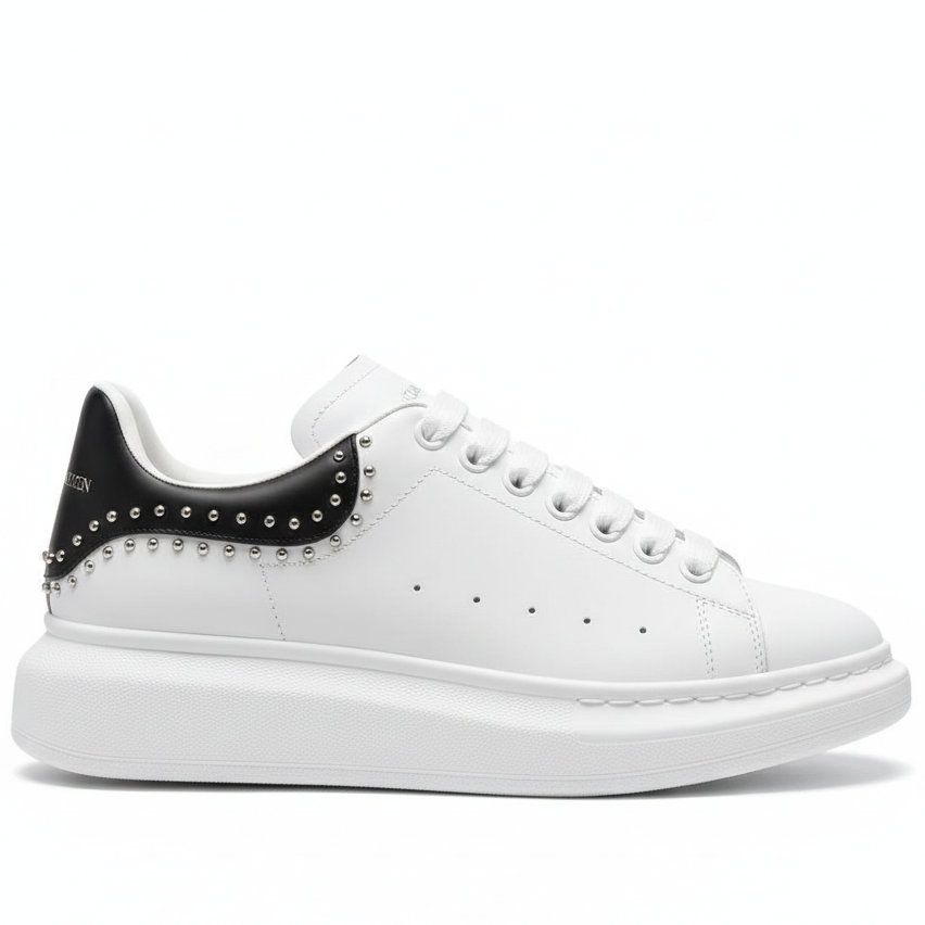 Alexander McQueen Oversized "White Studs"