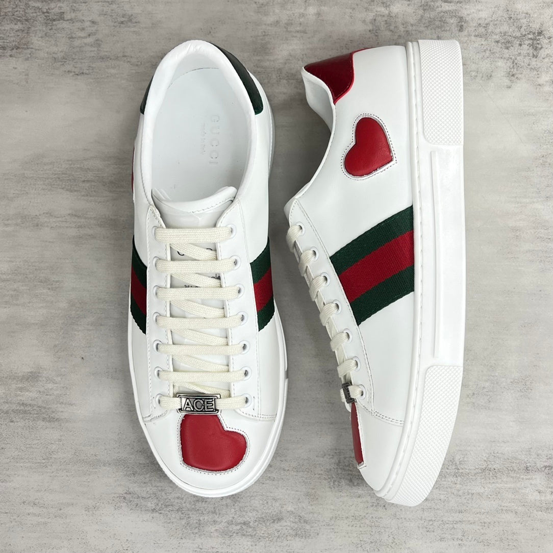 Gucci Ace "White Heart"