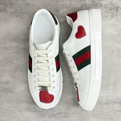Gucci Ace "White Heart"
