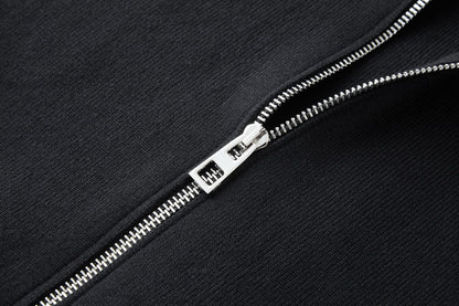 Loewe Zip-up Hoodie in Cotton "Black"