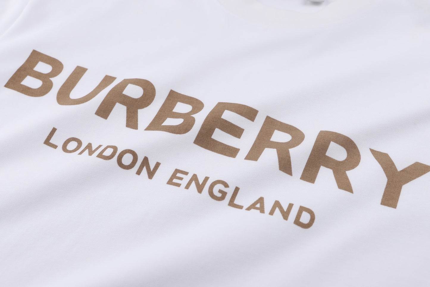 Burberry Logo Print T-Shirt "White"