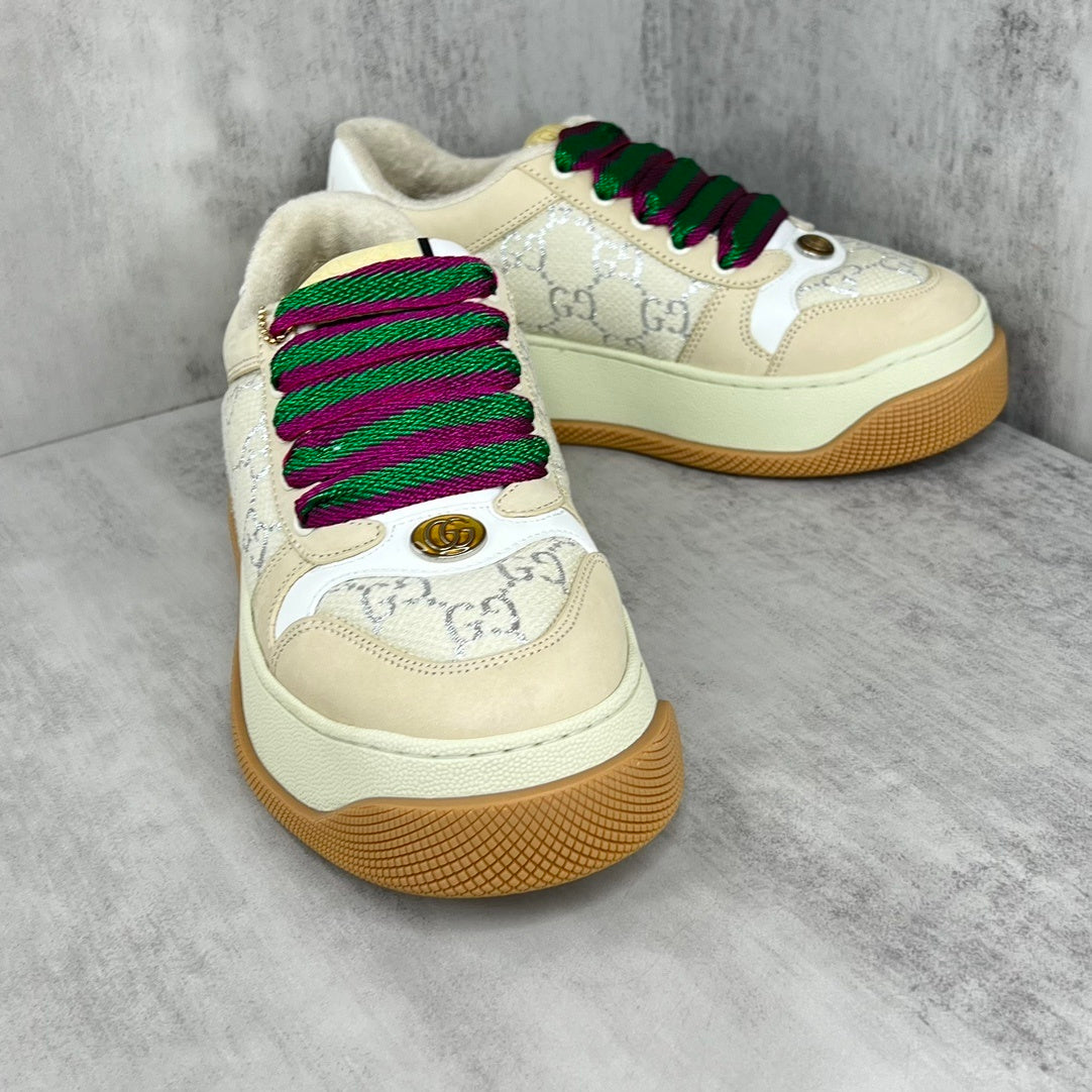 Gucci Screener Double "Beige-White"