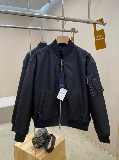 Dior Saddle Pocket Bomber Jacket "Black"
