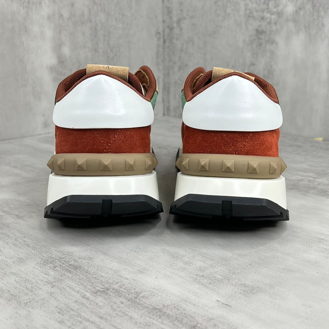 Valentino Garavani Netrunner "White-Brown-Green"