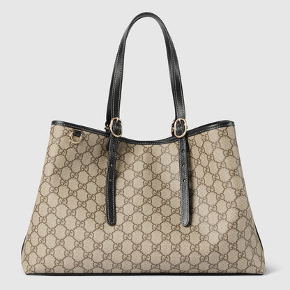 Gucci Large GG Emblem Tote Bag