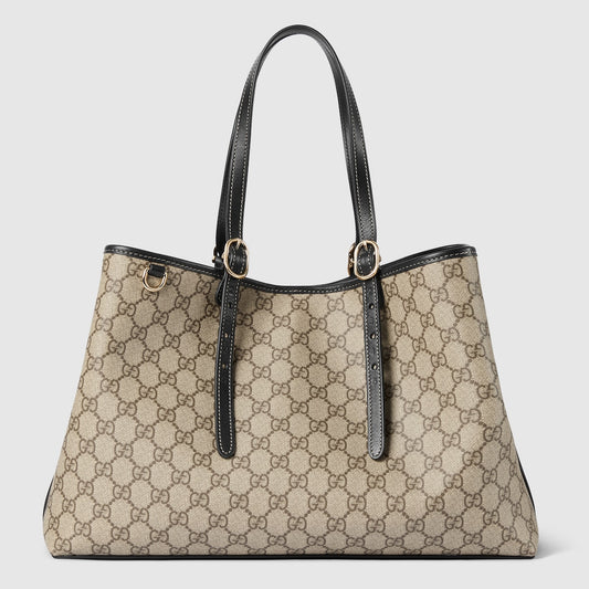 Gucci Large GG Emblem Tote Bag