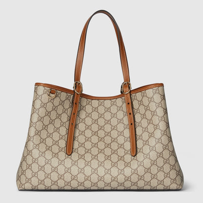 Gucci Large GG Emblem Tote Bag