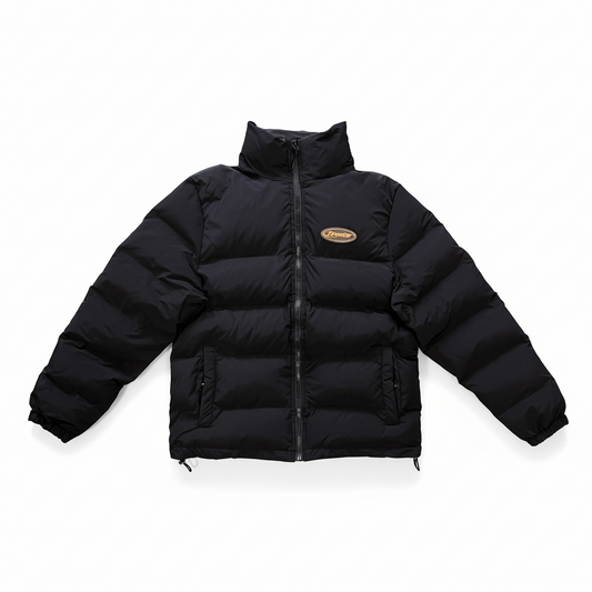 Trapstar Hyperdrive Down Jacket "Black-Orange"