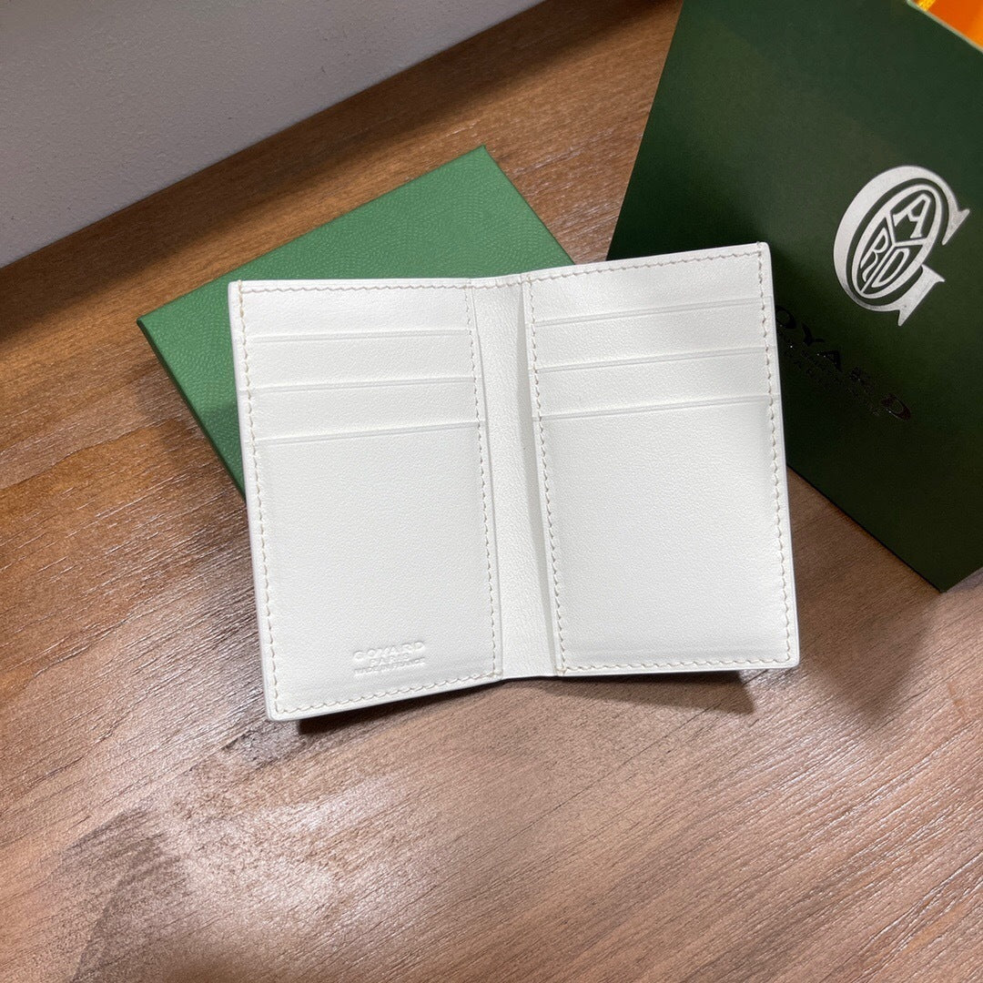 Goyard Saint-Pierre Card Wallet "White"