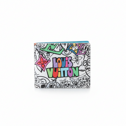 Louis Vuitton Multiple Wallet "Monogram Comics"