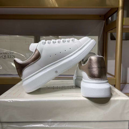 Alexander McQueen Oversized "White-Rose Gold"