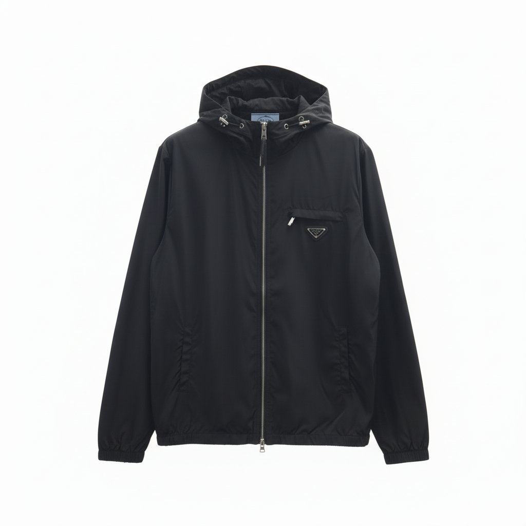 Prada Windbreaker Jacket "Black"