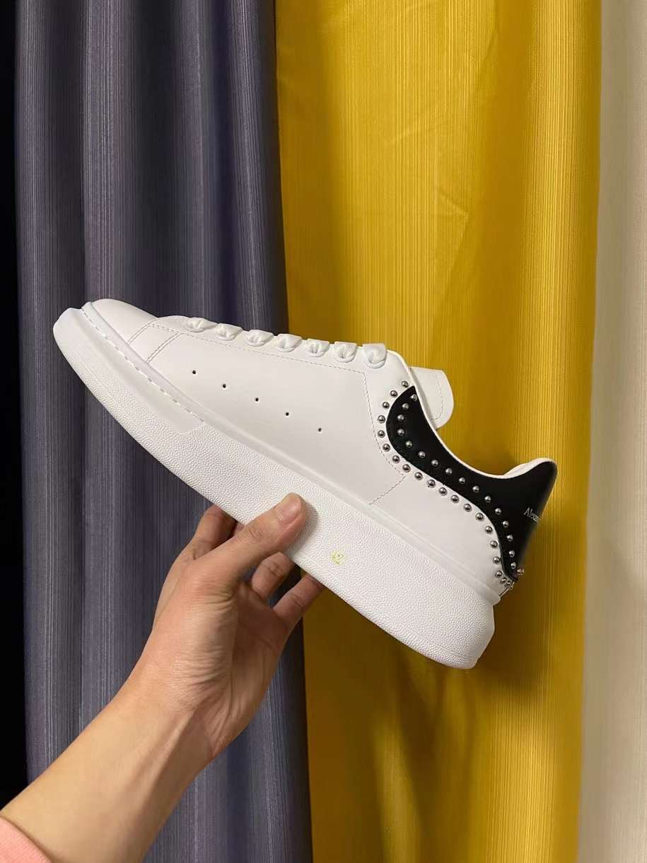 Alexander McQueen Oversized "White Studs"