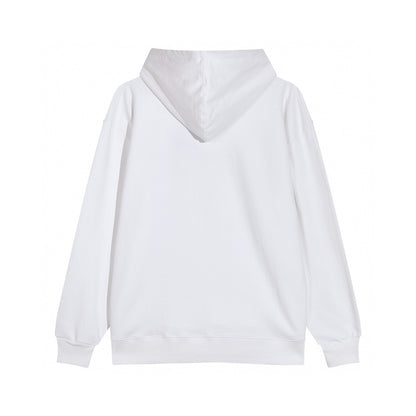 Burberry Logo Print Hoodie "White"