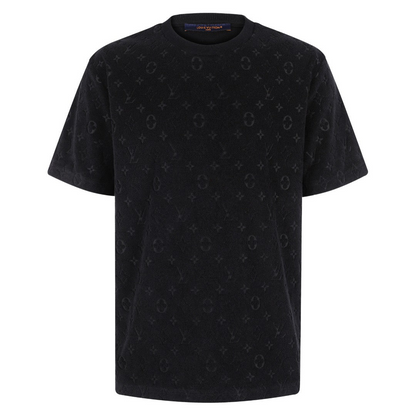 Louis Vuitton Monogram French Terry T-Shirt "Black"