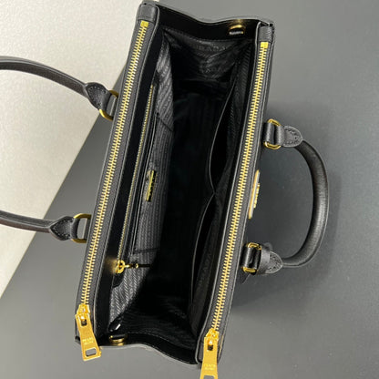 Prada Galleria Large Saffiano Leather Bag "Black"