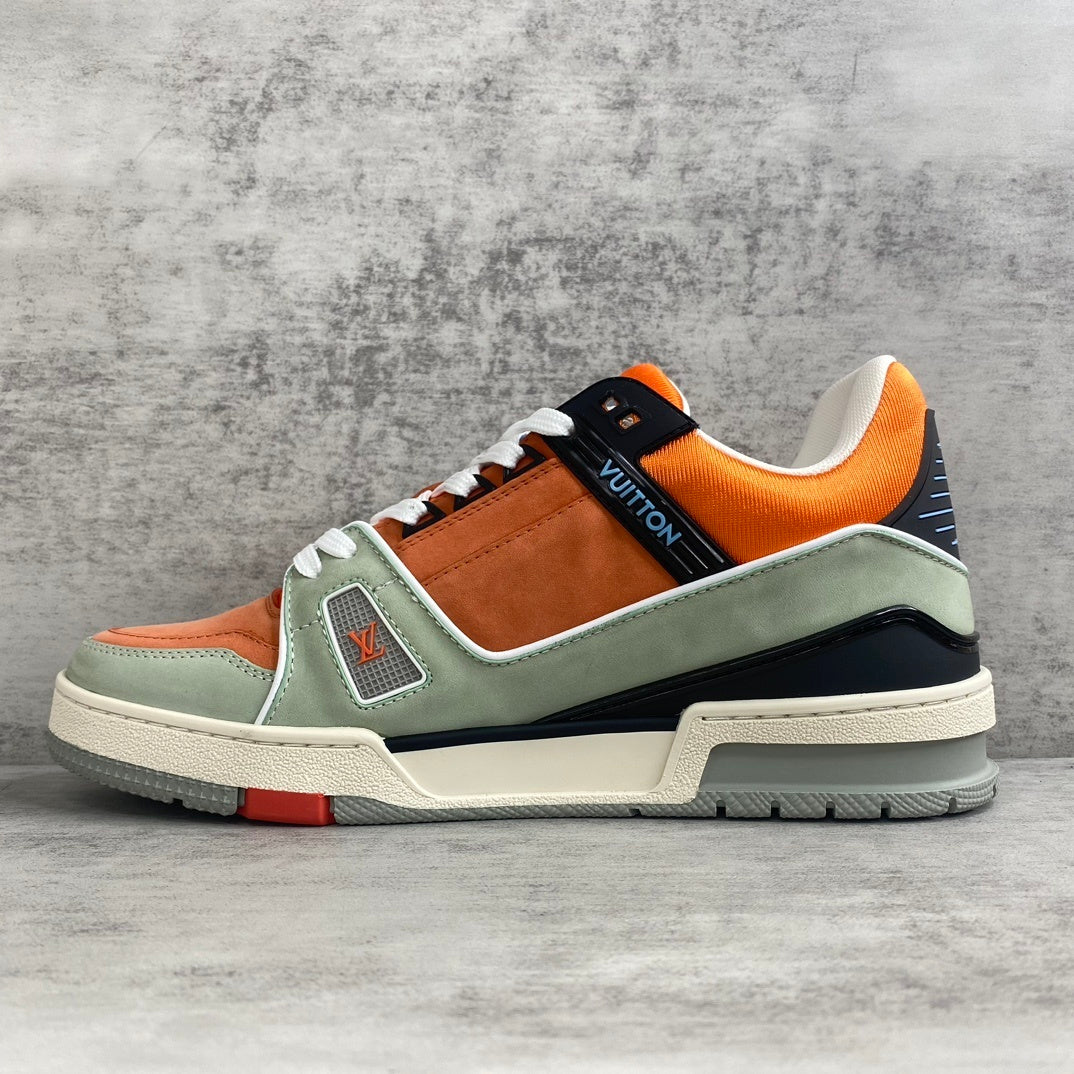 Louis Vuitton Trainers "Orange-Beige-Black"