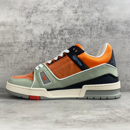 Louis Vuitton Trainers "Orange-Beige-Black"