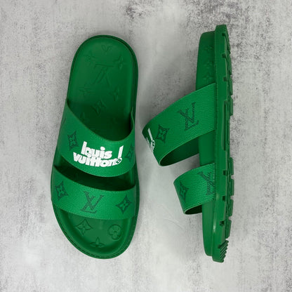 Louis Vuitton Slides "Green"