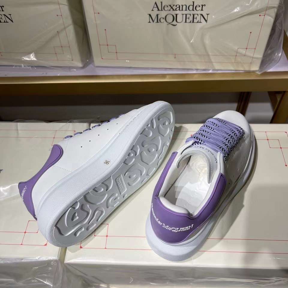 Alexander McQueen Oversized "White-Purple"