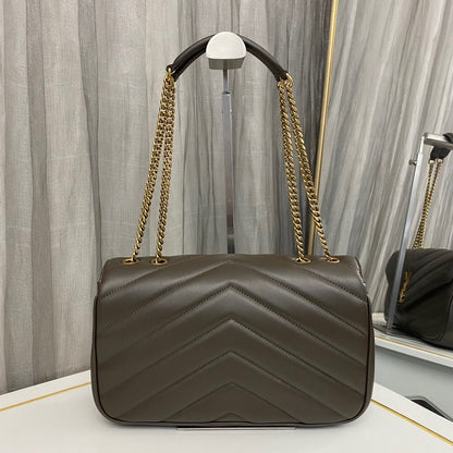 Saint Laurent Loulou Small Bag in Matelasse Lambskin