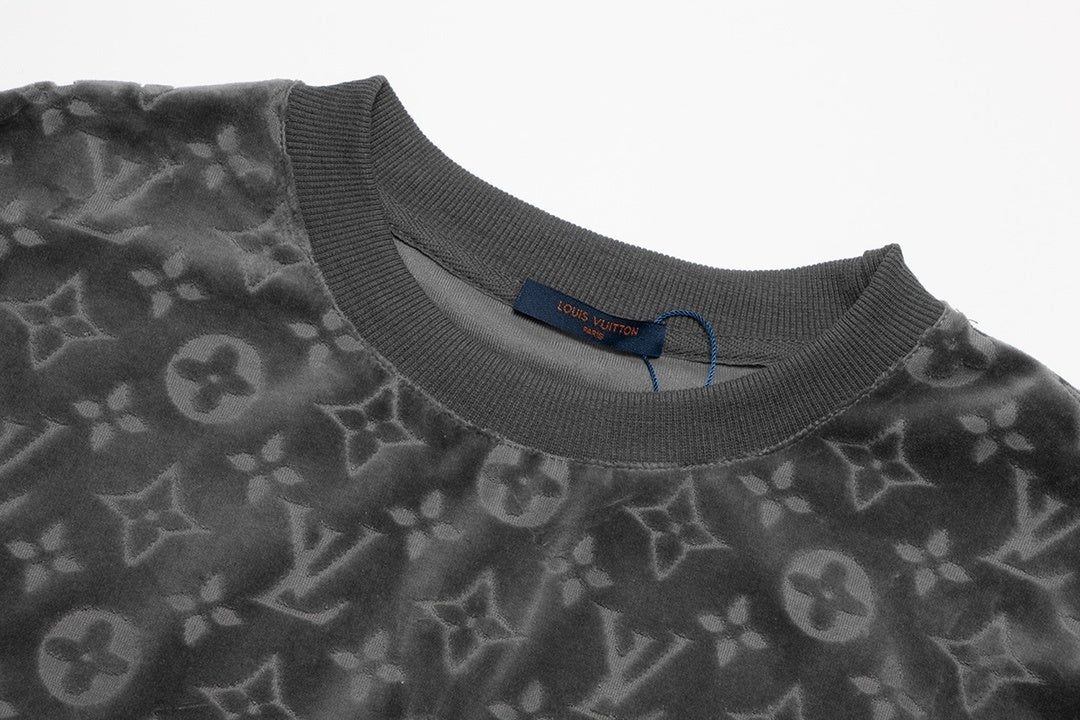 Louis Vuitton Sweater "Grey Monogram"