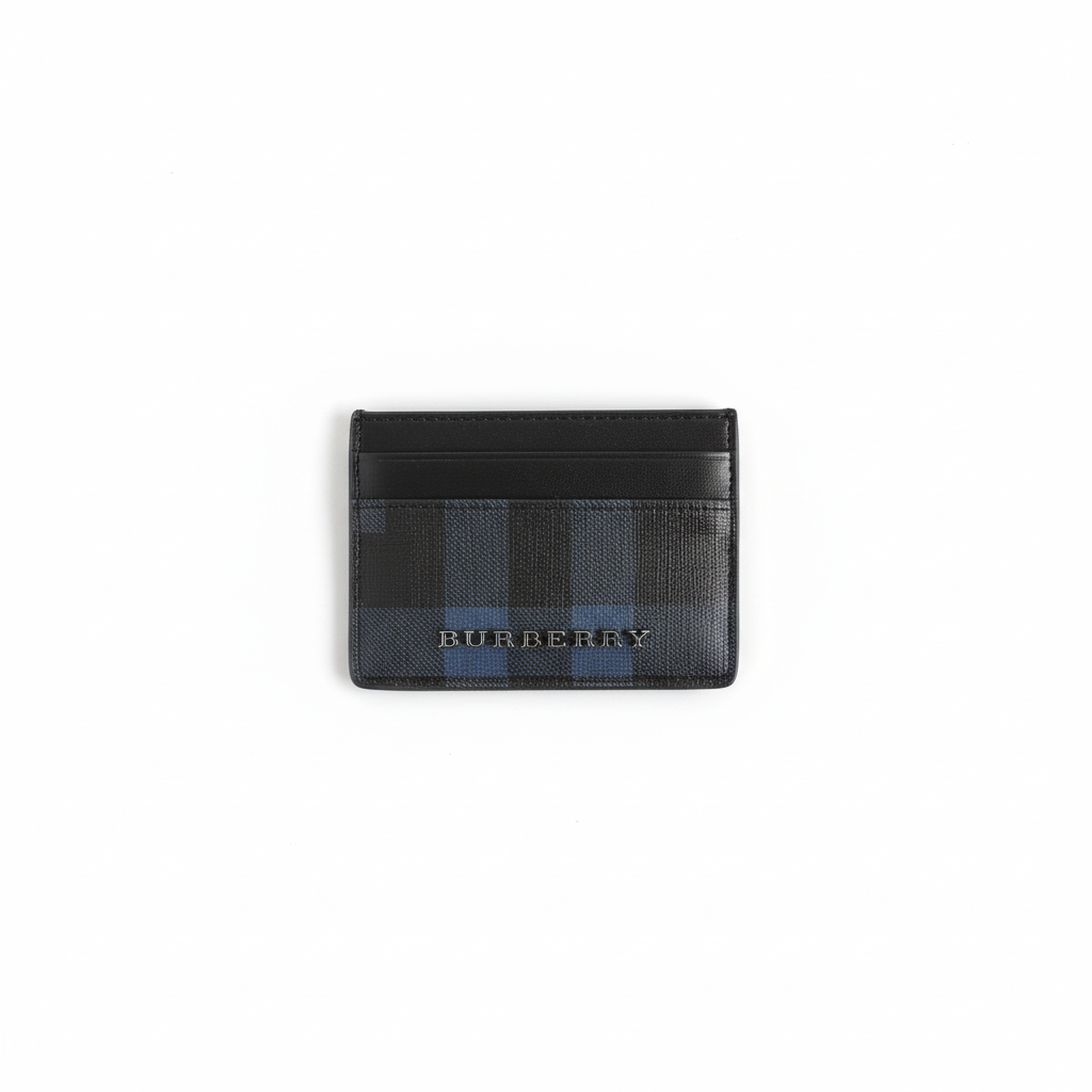 Burberry Check Card Case