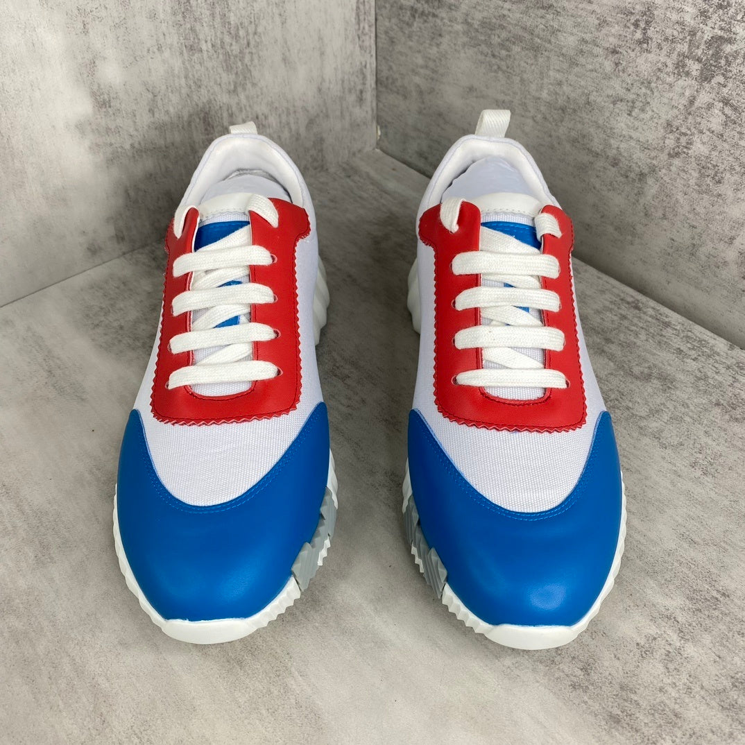 Hermes Bouncing Sneakers "Grey-Blue-Red"