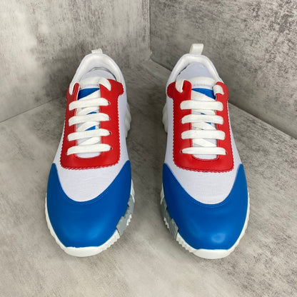 Hermes Bouncing Sneakers "Grey-Blue-Red"