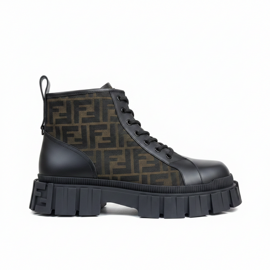 Fendi Force Chelsea "Black Monogram"