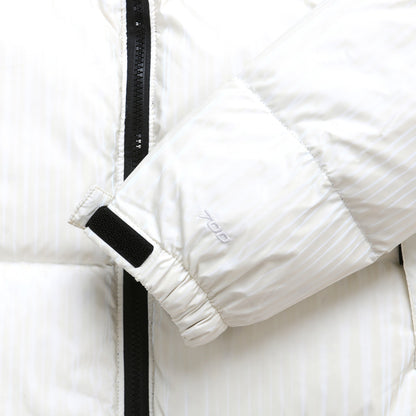 The North Face 700 Down Jacket "White-Black"