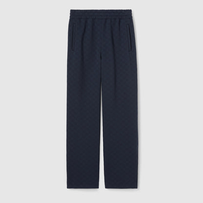 Gucci GG Technical Jersey Sportswear Pant "Navy Blue"