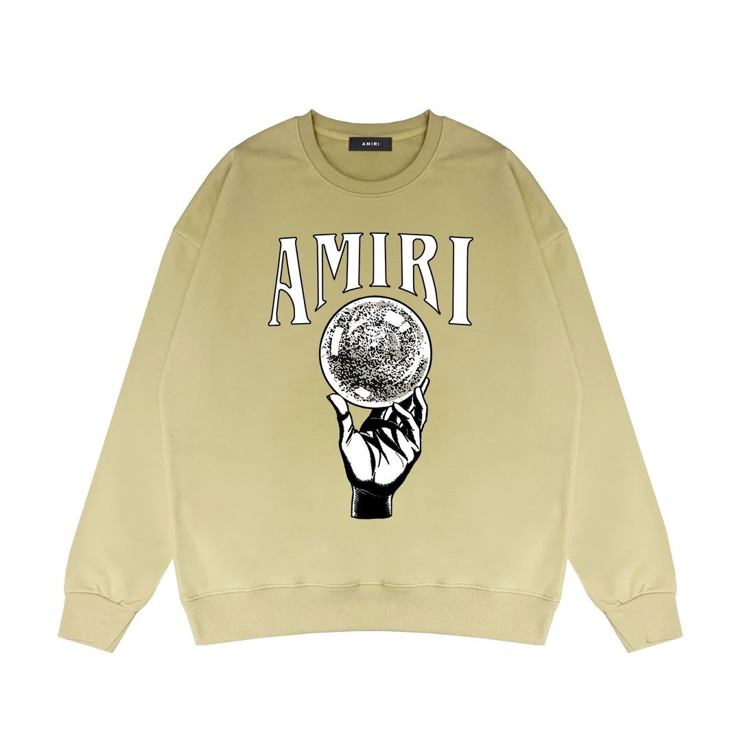 Amiri Crystal Ball Sweatshirt "Beige"