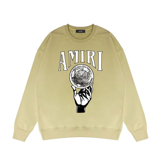 Amiri Crystal Ball Sweatshirt "Beige"