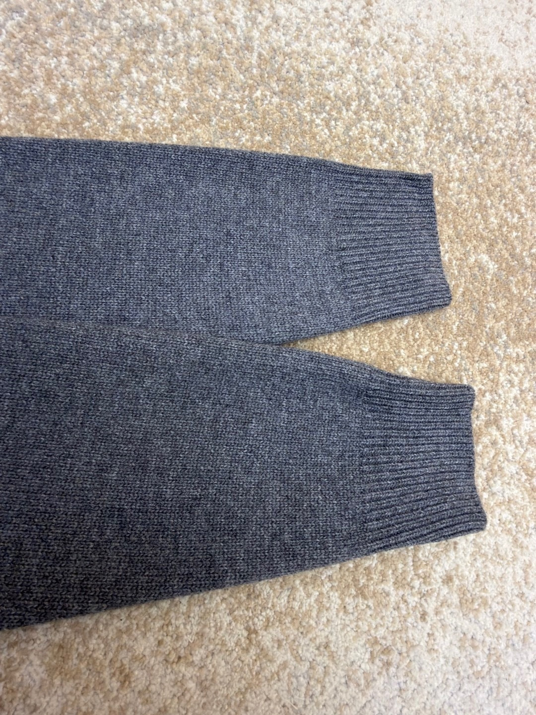 Gucci Knit Wool Sweater with Embroidery "Grey"
