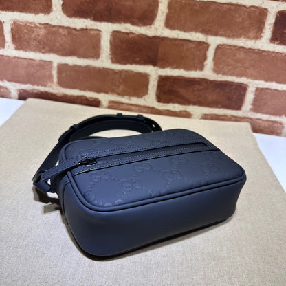 Gucci Rubber Effect Monogram GG Crossbody Bag