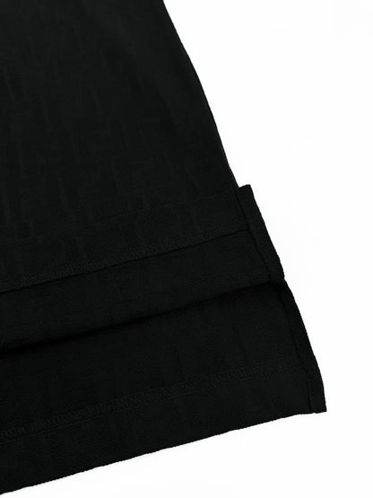 Fendi FF Monogram Polo T-Shirt "Black"