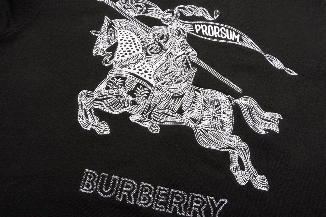 Burberry Embroidered EKD Sweatshirt "Black"