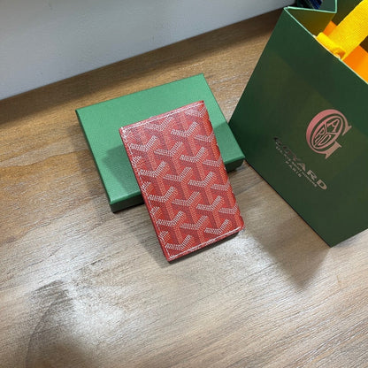 Goyard Saint-Pierre Card Wallet "Red"