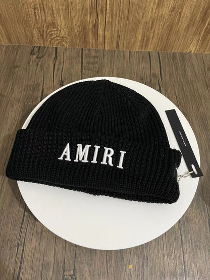 Amiri Wool Beanie "Black-White"