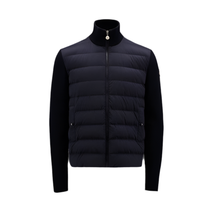 Moncler Hybrid Down Top "Black"