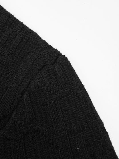 Dior Oblique Sweater "Black Cotton Blend Jersey"