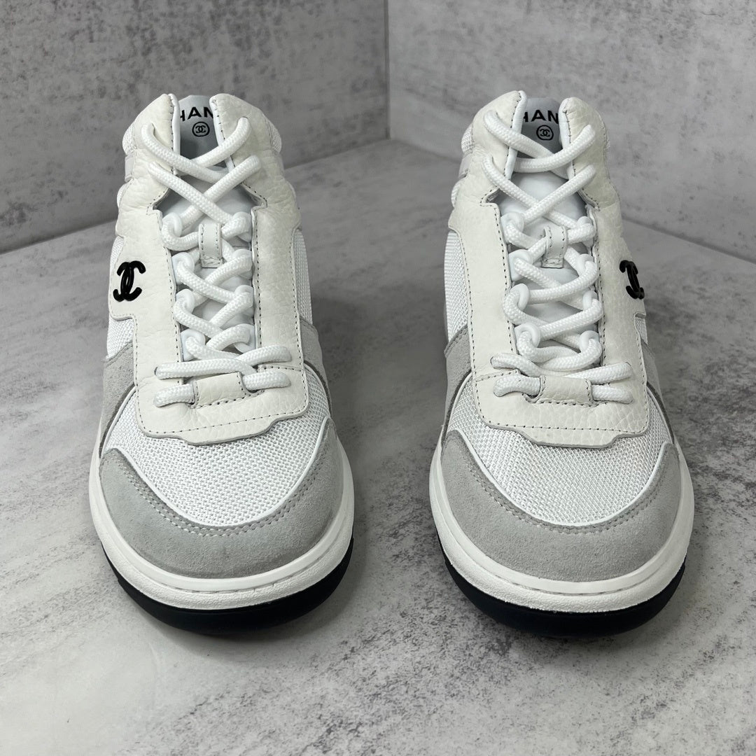 Chanel 22P High-Top "White-Grey"