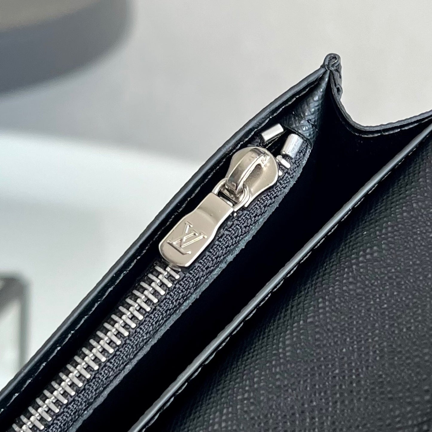 Louis Vuitton Brazza Wallet "Taiga Leather"