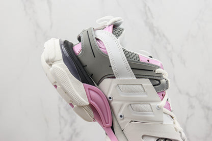 Balenciaga Track "White-Rose Pink-Grey"