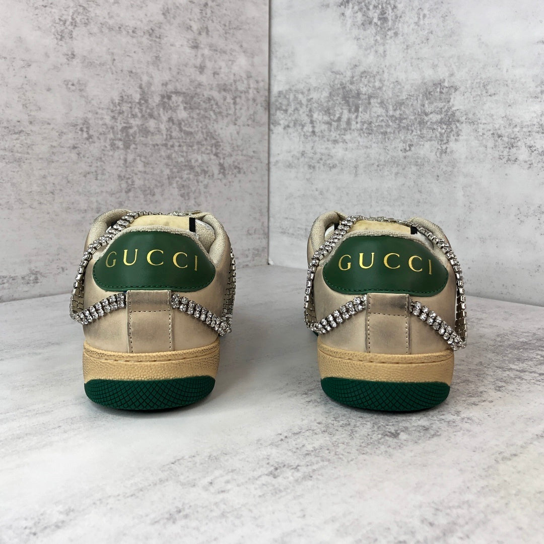 Gucci Screener "Green-White" Crystals