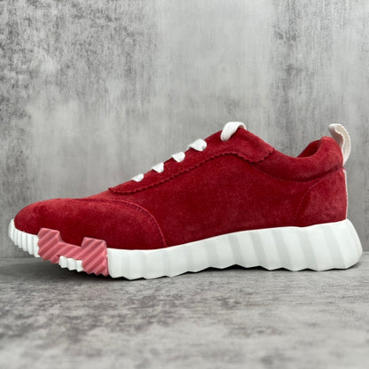 Hermes Bouncing Sneakers "Red Suede"