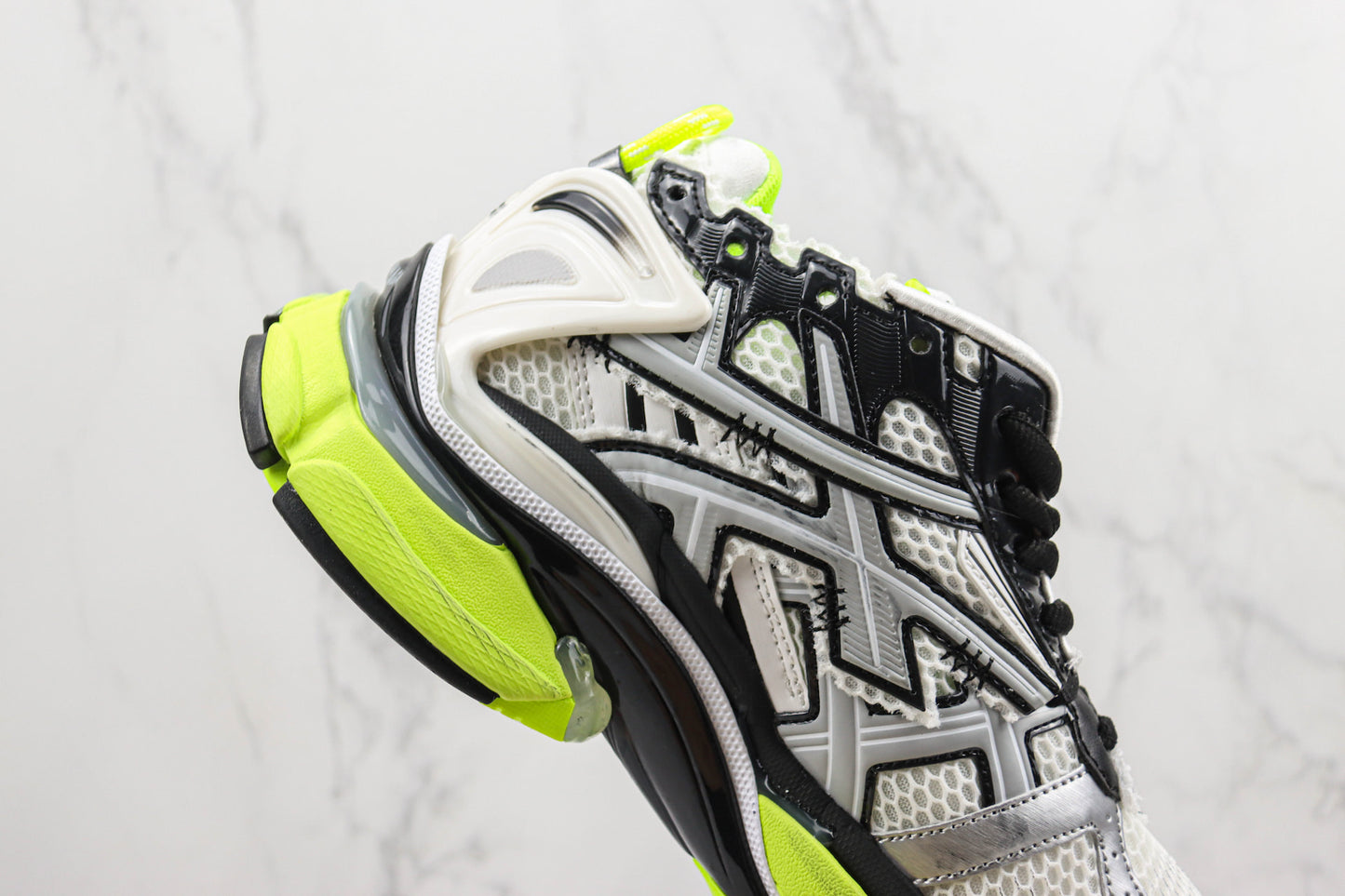 Balenciaga Runner "White-Black-Fluo Yellow"