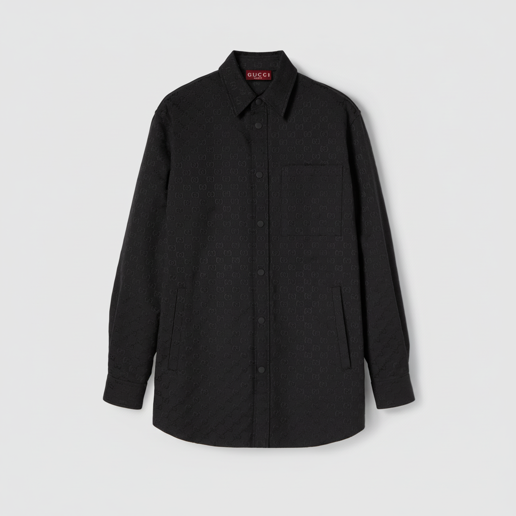 Gucci GG Canvas Shirt "Black"